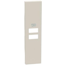Лицев панел за USB розетка тип 2xA/2xC/A+C 1 мод. цвят Крем Living Now Bticino