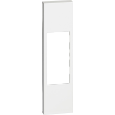 Лицев панел за единични розетки RJ45/LED лампа K4381/RCA 1 мод. цвят Бял Living Now Bticino