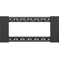 Рамка 6 мод. цвят Черен (Black) Living Now Bticino Рамка 6 мод. цвят Черен (Black) Living Now Bticino