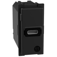Розетка USB за зареждане тип C Power Delivery 20W 1 мод. Living Now Bticino