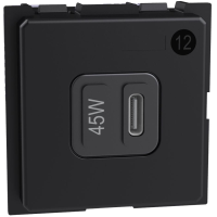 Розетка USB за зареждане тип C Power Delivery 45W 2 мод. Living Now Bticino