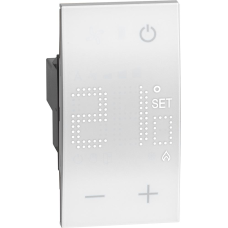 Термостат 230V 5A 1NO 2 мод. цвят Бял Living Now Bticino