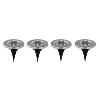 Globo SOLARLEUCHTE EDELSTAHL, 8XLED 33414-4