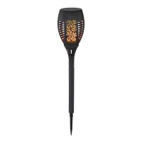 Globo SOLARLEUCHTE KUNSTSTOFF SCHWARZ, 12XLED 33535