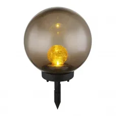 Globo SOLARLEUCHTE KUNSTSTOFF SCHWARZ, 1XLED 33826