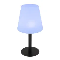 Globo SOLARLEUCHTE METALL SCHWARZ, 8XRGBW LED 33894
