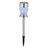 Globo SOLARLEUCHTE EDELSTAHL, 1XLED 33986-2