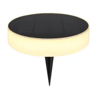Globo SOLARLEUCHTE KUNSTSTOFF SCHWARZ, 1XLED 36417