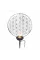 Globo SOLARLEUCHTE METALL SILBERFARBEN, 2XLED 36601