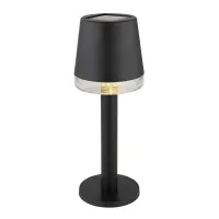 Globo SOLARLEUCHTE KUNSTSTOFF SCHWARZ MATT, 1XLED 36632