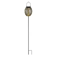 Globo SOLARLEUCHTE METALL SCHWARZ MATT, 1XLED 36745