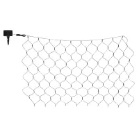 Globo SOLAR-LICHTERKETTE KUNSTSTOFF SCHWARZ, 100XLED 36890