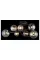 Globo DECKENLEUCHTE METALL SCHWARZ MATT, 7XG9 LED 56141-7D