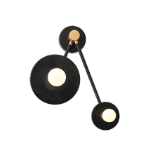 Аплик CLOCK OD742W74BM Aca Lighting 2xE27