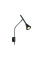 Аплик CLOUZOT YL22801WBK Aca Lighting 1xGU10