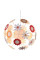 Детски пендел FLOWERS MD160224FLW Aca Lighting 4xE14