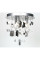 Плафон SOMER SOMER353C Aca Lighting 3xE14