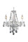 Полилей GLADIOLO BLK80413PCC Aca Lighting 3xE14