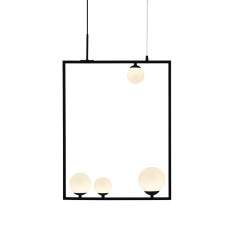 Полилей QUADRO OD91494PB Aca Lighting 4xG9