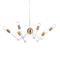 Винтидж полилей CHAGALL OD680306WB Aca Lighting 6xE27